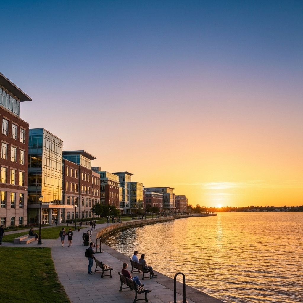 Campus waterfront
